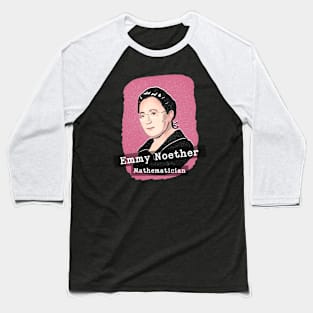 Herstory Portraits: Emmy Noether Baseball T-Shirt